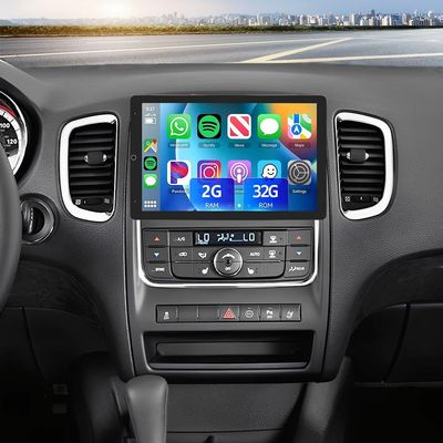 Android 13 Rotatable Car Stereo for Dodge Durango 2004-2014,for Dodge Charger 2006-2015 with 10 Inch Touch Screen,with Wireless Carplay GPS FM Bluetooth Backup Camera,2+32G