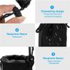 IREHGTYZ 1/2/4Pcs Camera Lens Pouch Bag Drawstring Lens Pouch with Thick Protective Neoprene Waterproof Lens Case for DSLR Camera Black(9x18cm 1Pcs) view 4