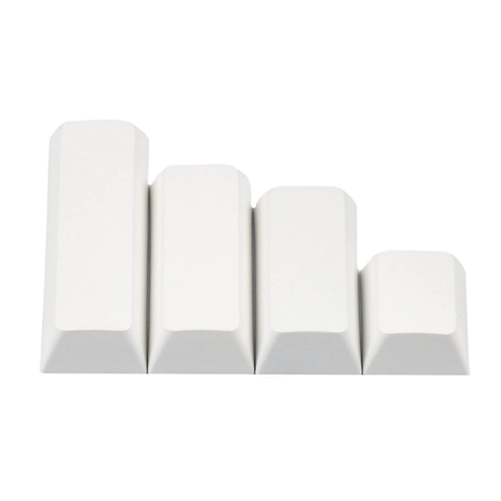 4 Keys PBT Keycap XDA Convex Spacebar 1.25U 2U 2.25U 2.75U Not Engraving for Key Cover Unique Character for Key Button Pbt Keycaps Blank Xda