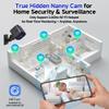 2026 Mini HD Nanny Cam Hidden Camera, No Subscription Required, Enhanced Low Light Night Vision, Remote Discreet Monitoring for Elderly Care, Children, Pets & Home Security, 2.4GHz Wireless Camera view 3