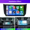 10 inch Touchscreen Car Stereo for Nissan Sentra Sylphy 2013-2018, Android 13 Double Din Car Radio with Carplay & Android Auto in-Dash Navigation BT Mirror Link WiFi Backup Camera 2+32G view 2