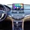 10 inch Touchscreen Car Stereo for Honda Accord 8th Generation 2008-2013, Android 13 Double Din Car Radio with Carplay & Android Auto in-Dash Navigation BT Mirror Link WiFi Backup Camera 2+32G view 1