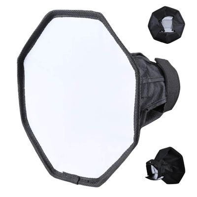 Flash Diffuser for Speedlight,Macro Photography Flash Diffuser - Speedlight Octagonal, Light for Dish-