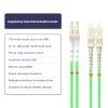 lidkew LC/UPC to SC/UPC Fiber Patch Cable, 40/100GB OM5 Fiber Optic Cable,25Meters 82ft Multimode Dual Core LSZH Jacket 50/125m Fiber Optic Cord view 2