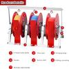 4-Reel Folding Cable Caddy Rack Dispenser for Cable Reels Dispenser Up To 9 Inch, Industrial Wire Spool Holder, Portable Reel Bulk Stand, Stainless Steels view 3