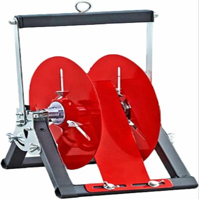 1-5 Reel Wire/Cable Distributor,Folding Wire Spool Rack Dispenser,Multiple Axle Cable Rack for Electrical Industrial Wire Pullers