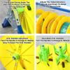 3/4 Reel Electrical Wire Spool Holder, Folding Wire Spool Rack, Floor-standing Cable Dispenser, for Electrical Industrial and Retail Use view 3