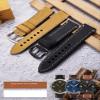 Genuine Leather Watch Strap For Panerai Pin Buckle(Brown b1,20mm) view 2