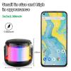 Bluetooth Speaker Wireless, Waterproof & Dustproof Portable Speaker with Lights, Loud Stereo Sound, Day Playtime, Home/Party/Outdoor/Beach (Black) view 2