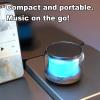 Bluetooth Speaker Wireless, Waterproof & Dustproof Portable Speaker with Lights, Loud Stereo Sound, Day Playtime, Home/Party/Outdoor/Beach (Black) view 3