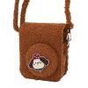 Keenso Camera Storage Bag, Plush Protective Cover with Hanging Rope for Mini 12 Instant Camera, Lightweight and Stylish Travel Accessory for Photography Lovers (Brown) view 2