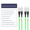 lidkew FC to FC Fiber Patch Cable,OM5 Multimode Duplex,10Gb/40Gb/100Gb,MMF,50/125m,LSZH Fiber Cable,1Meters 3.3ft view 2