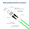 lidkew FC to FC Fiber Patch Cable,OM5 Multimode Duplex,10Gb/40Gb/100Gb,MMF,50/125m,LSZH Fiber Cable,1Meters 3.3ft view 4