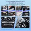 24.6 inch Dual Screen for Mercedes Benz A Class CLA GLA X156 2012-2018 Dual Screen 8+128GB Android Carplay DSP Stereo Head Unit Upgrade (NTG4.5 System 15-18) view 4