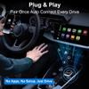 2026 Upgrade 3 in 1 Wireless Carplay Mirror Link Adapter for iPhone/Apple/Android Phone to Car Screen, Auto Connect, Dual 2.4/5GHz WiFi and Bluetooth 5.0, Wired to Wireless(for iPhone,1pc) view 4
