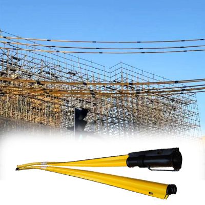 10kV Electrical Insulating Sleeves 3m, High Voltage Insulation Cover for Power Work, Anti Electric Shock HDPE Cable Wire Sheathing, Snap-on Installation(5pcs)