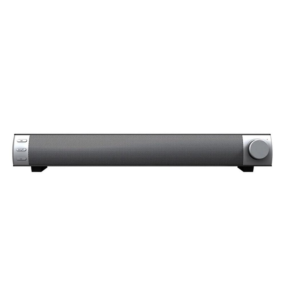 kuaidh Speaker with Mic 10W Soundbar Home Theater Deep Bass Sound BarMusic Playback Hands-Free