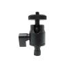 Aluminum Alloy Ball Joint Mount Camera Ballhead Easy for Tripods and Selfie Sticks with 1/4inch Connection Professional Camera Mount view 4