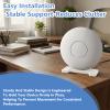 Compatible with Ubiquiti U7 PRO Stand | Access Point Holder with Cable Management Channel | Desk and Wall Mount | Easy Installation-Stable Support-Reduces Clutter | Durable Mount view 4