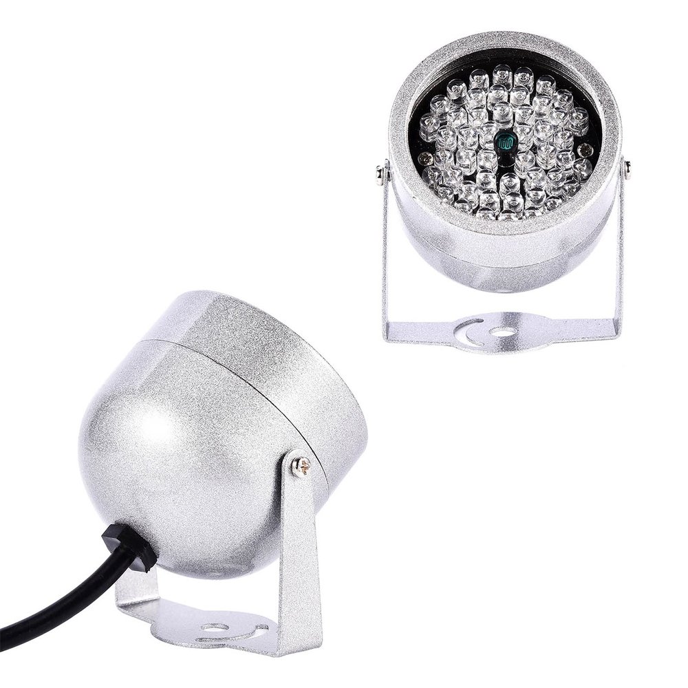 BAFOVY Camera IR Lights, 48 LED Illuminators for CCTV, 60-Degree Angle, Night for Security Applications