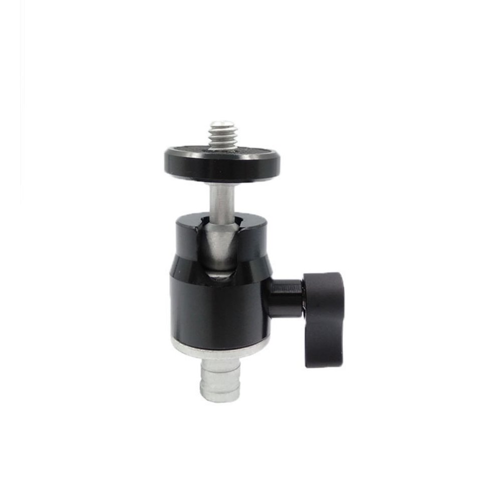 Aluminum Alloy Ball Joint Mount Camera Ballhead Easy for Tripods and Selfie Sticks with 1/4inch Connection Professional Camera Mount
