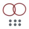 Essential Rubber Sealing Circles for Nabs Hubs Adapter Portable Sound Devices and Speakers Accessories Rubber Gasket Kit view 1