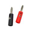40Pcs 4mm Banana Connector Horn Speaker Compatible with Up to 3mm Diameter of Speaker Cable(40 Black) view 4