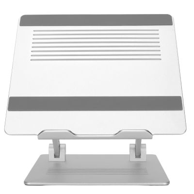 DouWen MO Laptop Stand, Portable Computer Stand, Foldable Aluminum y Laptop with Dam Shaft, ing Heat Dissipation for Notebook, Silver