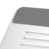 DouWen MO Laptop Stand, Portable Computer Stand, Foldable Aluminum y Laptop with Dam Shaft, ing Heat Dissipation for Notebook, Silver view 4