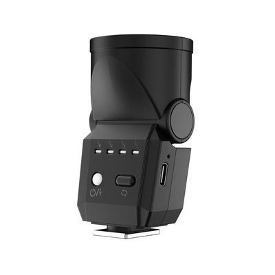 Mcoplus Mini Flash Speedlite GN8 for Sony A7III A7IV A7R5 A7RIII A7RIV A9 A7RII A7R A6000 A6300 A6400 RX10 ZV-1 ZV-E1 ZV-E10 II(F02 Black)