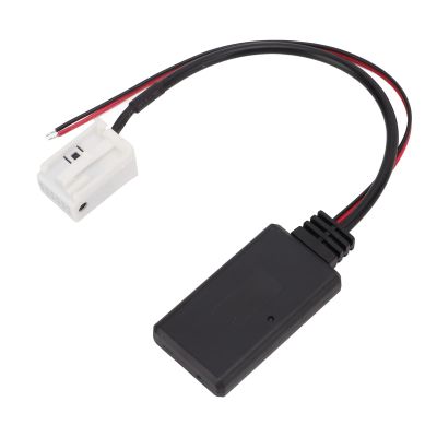 Klanata 12Pin Bluetooth 5.0 Auxiliary Adapter Cable, Replacement for Citroen C2 C3 C4 C5 C6 C8, 308 4007 Expert, Replaces OE RD4