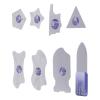 8PCS LCD Screen Spudger Stainless Steel Reusable Ultra Thin Opening Pry Card Tool for Curved Screen Smartphones Tablets Game Consoles Notebook Computers view 3