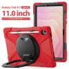360 Rotating Case Suitable for Samsung Galaxy Tab S11 2025 11" SM-X730 SM-X736 Stand Handle Grip Cover with Shoulder Strap view 2