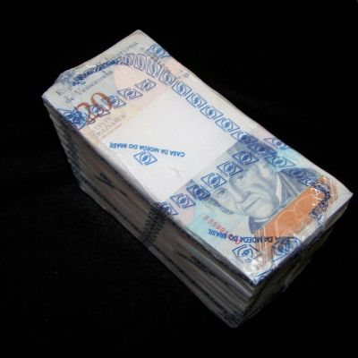 1000 x Venezuela 20 bolivares banknotes/ 2018 Issue/Currency Brick