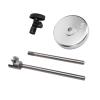 Hard Disk Head Fixture, 2.5in 3.5in Holder Open Replacement Tool, 360 Degree Steel Head Fixing Ector for Data, Complete Set with Base view 2