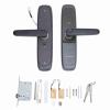 Tyenaza Fingerprint Keypad Door Handle Lock App Control Enhanced Safety Emergency Access Keyless Door Entry Electronic Lock for Bedroom Home Apartment (5050) view 1