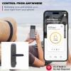 Tyenaza Fingerprint Keypad Door Handle Lock App Control Enhanced Safety Emergency Access Keyless Door Entry Electronic Lock for Bedroom Home Apartment (5050) view 2