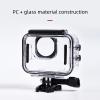 60-Meter Waterproof Case Shell for Insta360 GO Ultra Action Camera PC+Glass High-Transparency Underwater Deep Diving Protective Housing (Large) view 4