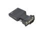 HYAGBCOP V/GA to HDMI-Compatible Converter with 3.5mm Cable for P;S/4 PC TV M>oni>tor Projector 1080P HD V/GA Male Adapter view 1