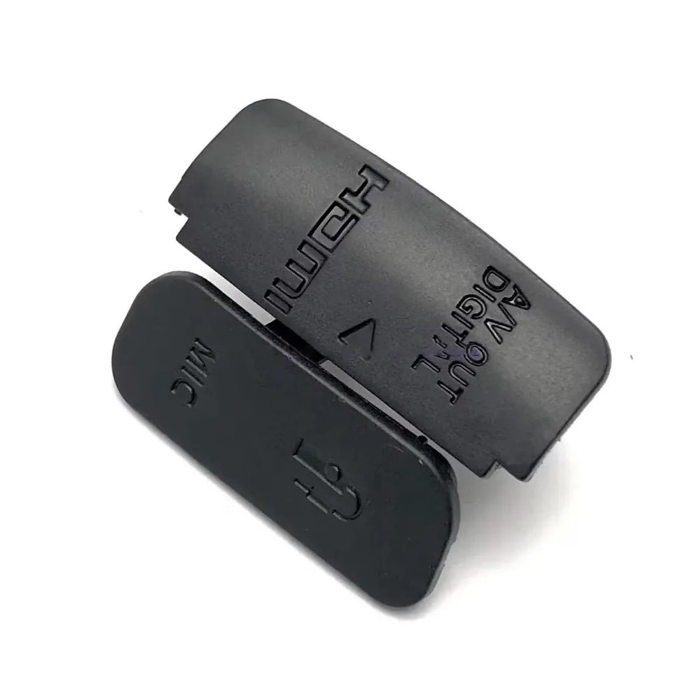 USB Rubber Lid Door HDMI-compatible MIC Cap Interface Cover compatible For Canon600D T3i Digital Camera Parts
