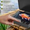 GOWENIC Underwater Fishing Camera, 5MP HD 4.3 Inch 1500 Nits Display with 195 Wide Angle Lens 30m Cable, for Boat Ice Fishing Shore Fishing Aquaculture view 4