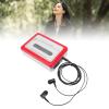 Wisoqu Cassette to MP3 Converter Cassette to Digital Converter USB Portable Cassette Tape Player with Built in Speaker & 3.5mm Headphone Jack (Red) view 4