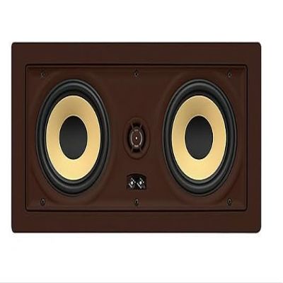 Proficient IW575S in-Wall LCR Speaker, Dual 5-1/4" Kevlar Woofers, 1" Aluminum Pivoting Tweeter