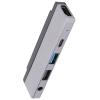 5 in 1 USB C Hub, Expan Dock Type C to nition Multimedia Interface, USB 3.0 Docking Station with 4K 60Hz, 2 Ports, 3.5mm o Jack, 60W PD Charging, view 2