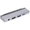 5 in 1 USB C Hub, Expan Dock Type C to nition Multimedia Interface, USB 3.0 Docking Station with 4K 60Hz, 2 Ports, 3.5mm o Jack, 60W PD Charging, view 3