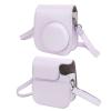 aqxreight Protective Camera Bag PU Case for 12 with Album Colorful Frames and Stickers (Purple) view 2