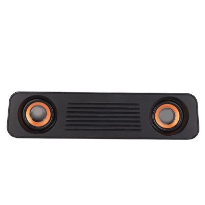 Aramox Small for PC, Wired USB Powered Computer Speakers with HiFi Stereo Subwoofer, Portable Mini for Desktop Laptop Tablet Gaming