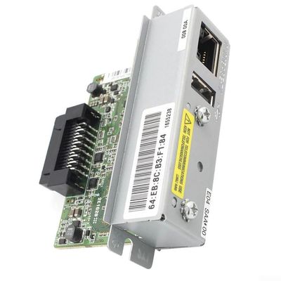 UB-E04 Ethernet Interface Module C32C881008 Print Server Module 10Base-T/100Base-TX For TM-T88VI/T88V/T70II/U220/H6000 Series POS Printers