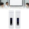VBESTLIFE Wireless HDMI Transmitter and Receiver 197FT/60M, 4K Decode 1080P 60Hz Ultra HD Video Output, Plug & Play 5G+2.4G for Video and Audio to Monitor (White) view 4