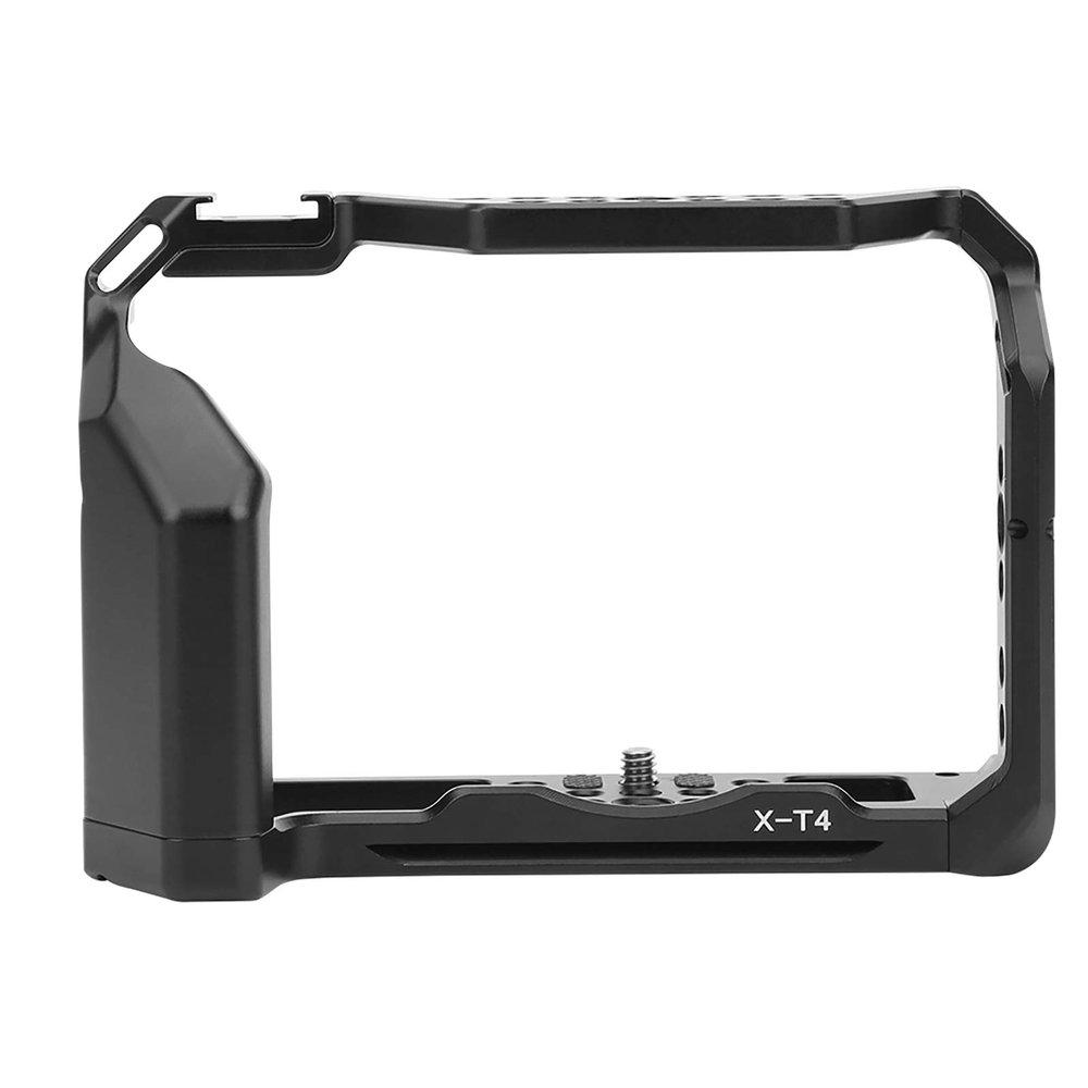 Acouto Aluminium Alloy Camera Fuji -4 Mirrorless Camera Multifunction Extension Frame with Arca Plate, Mounts & Clamps